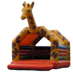 Springkussen Giraffe van thuis-feestje.nl
