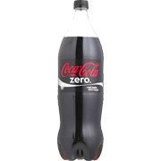 Fles Coca cola zero  1 liter