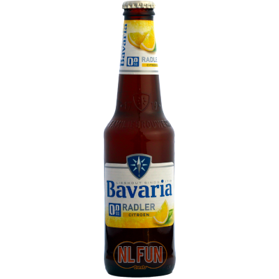 Flesje Bavaria Radler Citroen 0.0%