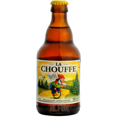 flesje La Chouffe van thuis-feestje.nl
