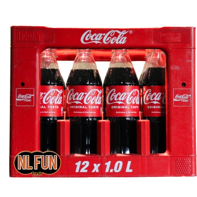 Krat Coca cola  12 x 1 ltr